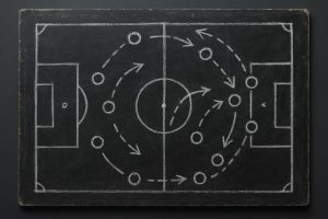Circular Tactics on Chalkboard