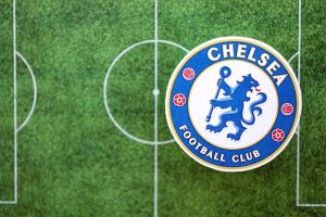 Chelsea Badge Above Pitch