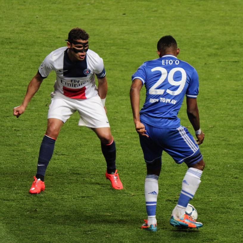Samuel Eto'o Playing for Chelsea