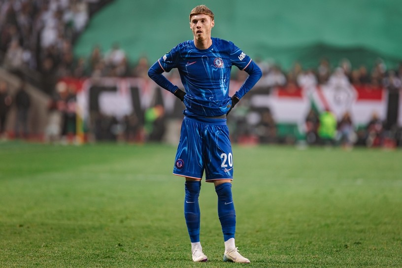Cole Palmer Standing on Pitch