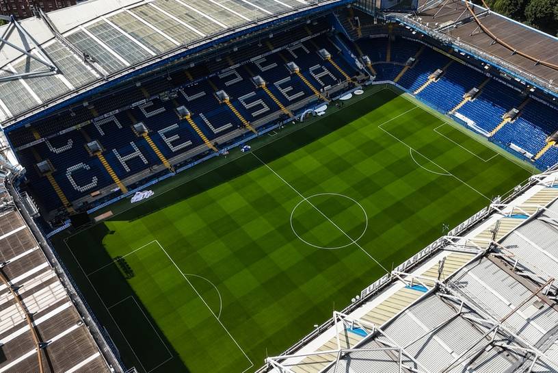 Chelsea Stamford Bridge Aerial View