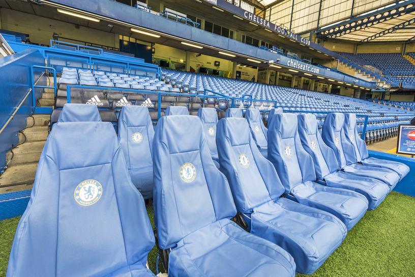 Chelsea Stamford Bridge Bench
