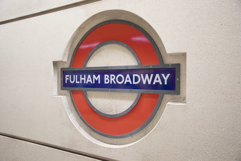 Fulham Broadway Underground Station Sign