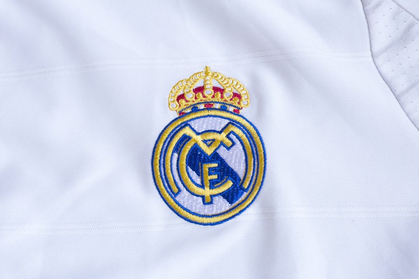 Real Madrid Badge on Shirt
