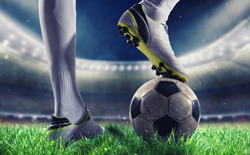 White Boots and Football Close Up