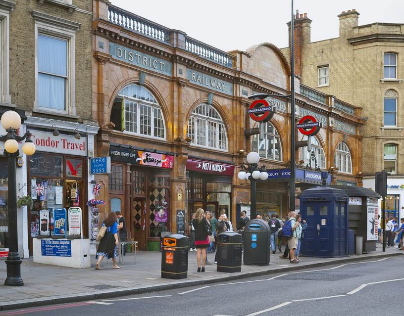 Earls Court Station Entrance