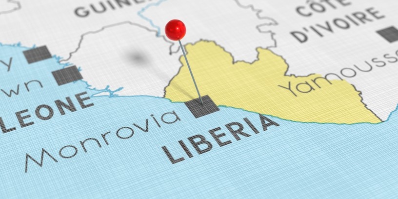 Monrovia Liberia Map Pin
