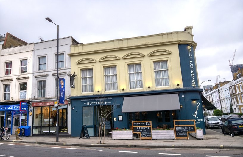 The Butcher's Hook Pub in Chelsea